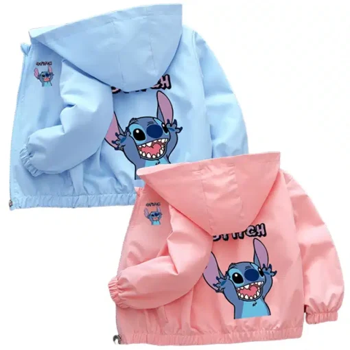 Veste Stitch Bleu