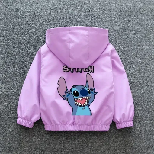 Veste Stitch Bleu