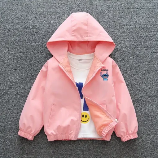 Veste Stitch Bleu