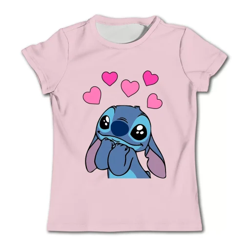 T-Shirt Stitch Fille 10 ans