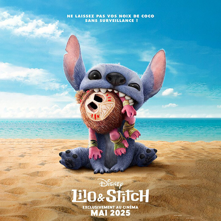Affiche film Lilo & Stitch 2025