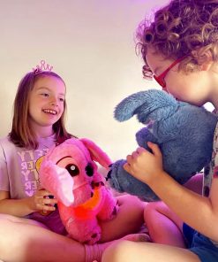 Peluche Stitch Qui Respire avec enfants