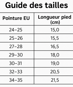 Guide Taille Stitch Crocs 1