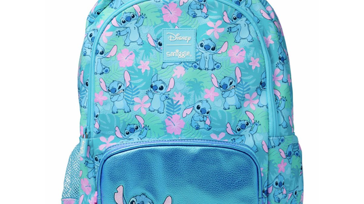Petit Sac à Dos Stitch & Angel Disney 3D Océan - Cartable