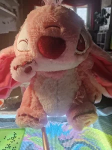 Peluche Stitch Rose Sakura photo review