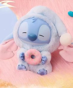 Sleepy Donut Labubu Stitch