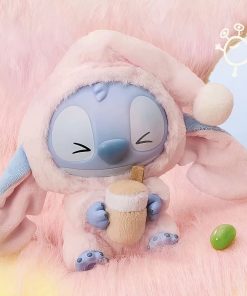 Milk Tea Desire Labubu Stitch