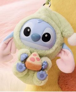 Crispy Pizza Labubu Stitch