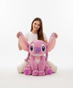Peluche Angel Stitch rose XXL 50cm