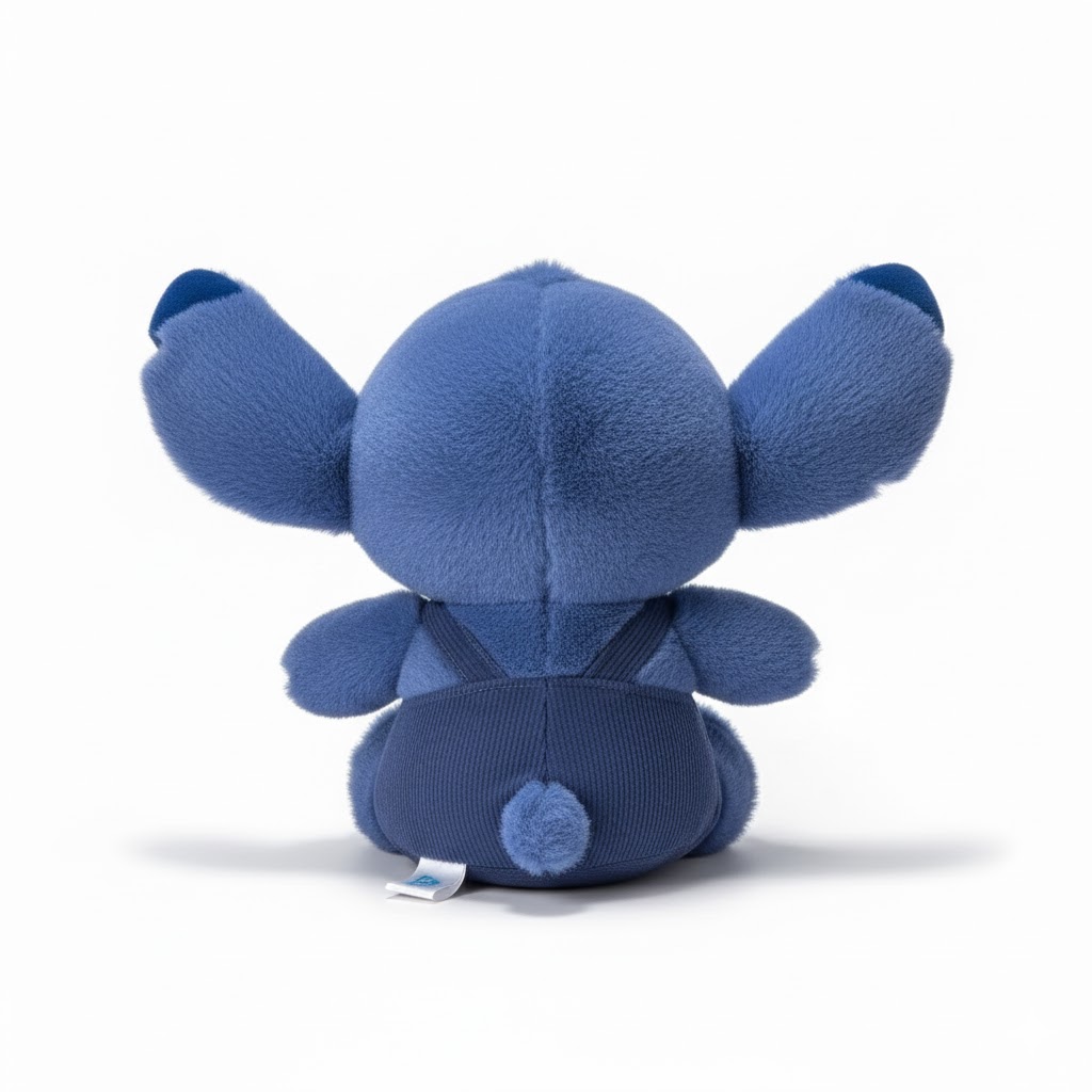 Peluche Stitch Salopette 4 Peluche Stitch Salopette 30cm de dos