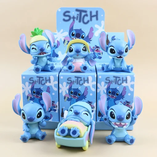 Coffret 6 Figurines Stitch