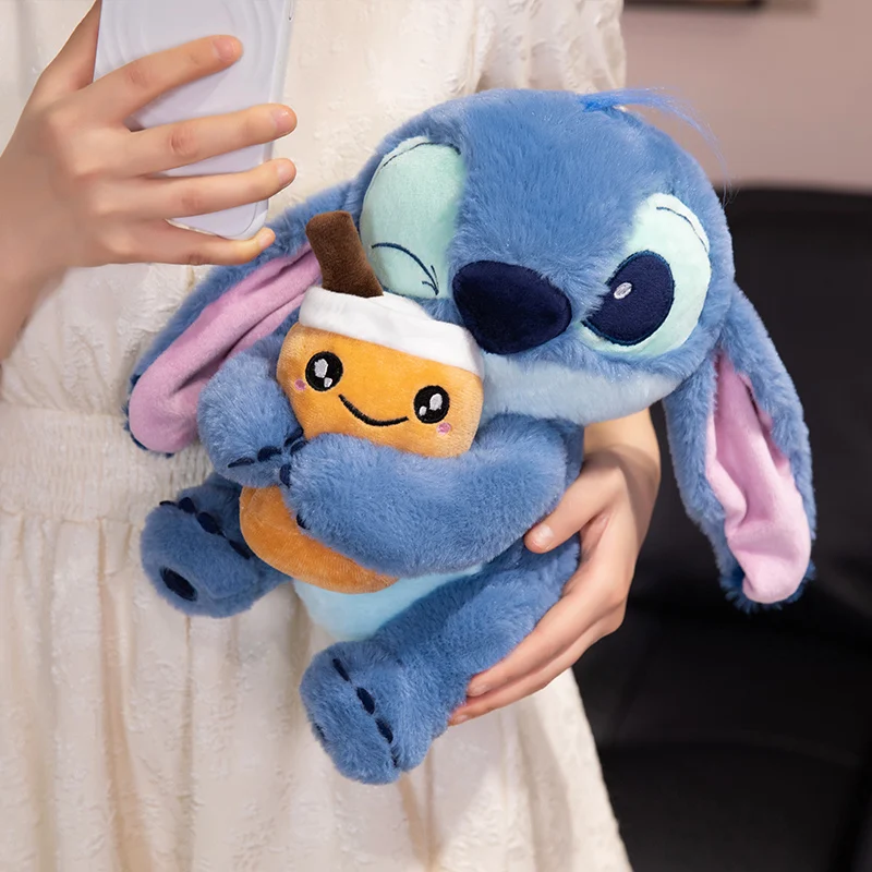 Peluche Stitch Bubble tea 6 Peluche Stitch Bubble tea 30cm disney