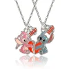 BFF Collier d Amitié Stitch et Angel