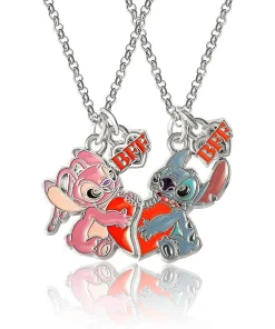 BFF Collier d Amitié Stitch et Angel