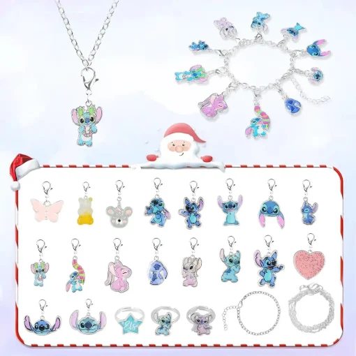 Calendrier de l'Avent Stitch 2025 bijoux