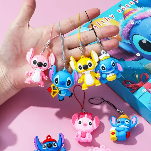 Calendrier de l'Avent Stitch Disney porte clé