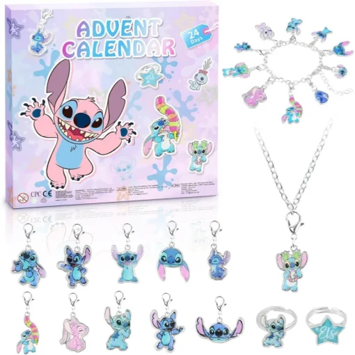 Calendrier de l'Avent Stitch 2025 bijoux