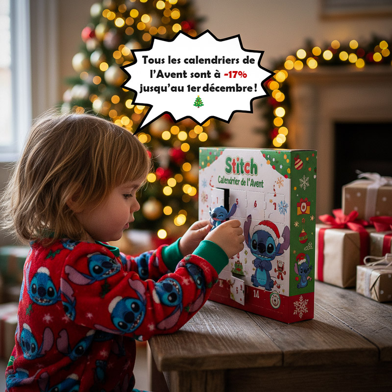 Promos-calendrier-de-l'avent-stitch-2025