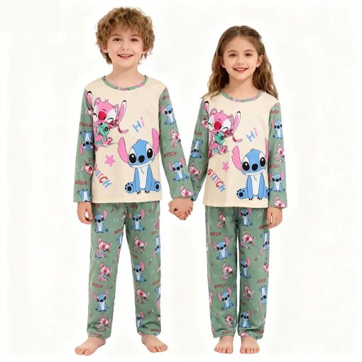 Pyjama Stitch et Angel