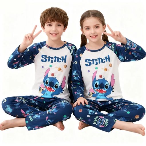Pyjama Stitch Garçon et fille