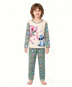 Pyjama Stitch et Angel