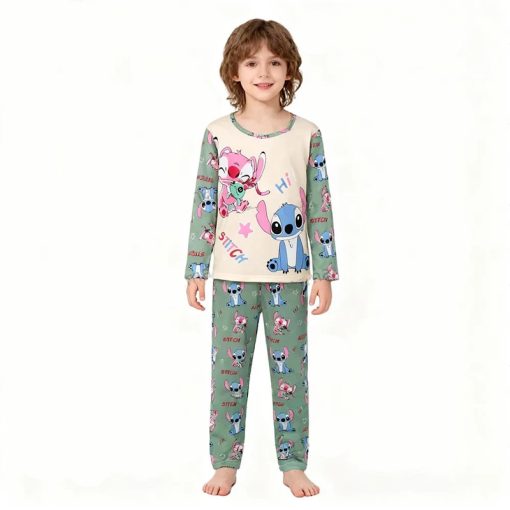 Pyjama Stitch et Angel