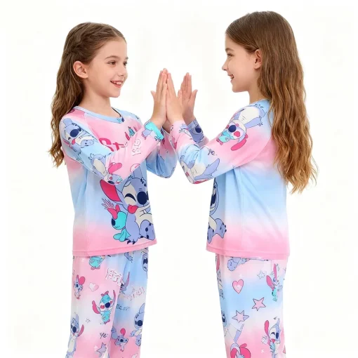 Pyjama Stitch et souillon pour Fille 10 ans