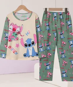 Pyjama Stitch et Angel