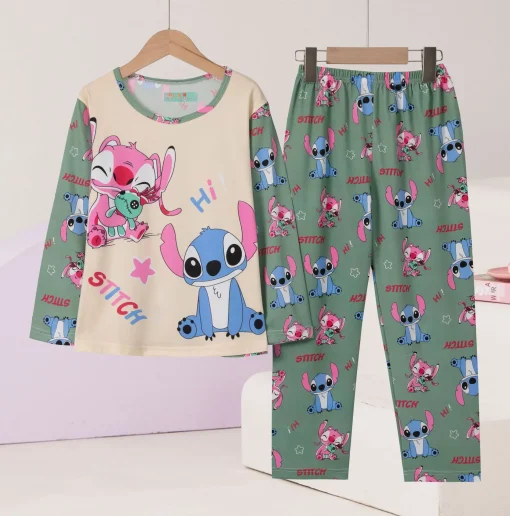 Pyjama Stitch et Angel