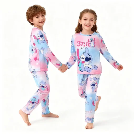 Pyjama Stitch et souillon pour garçon et Fille