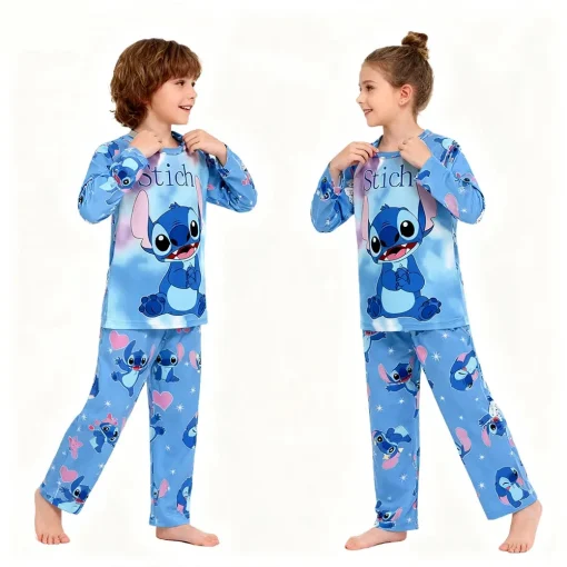 Ensemble Pyjama Stitch garçon et fille