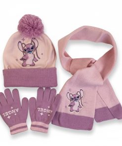 Bonnet Echarpe Stitch 7 Bonnet Echarpe Angel Rose