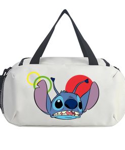 Petit Sac de Voyage blanc Stitch pour enfant