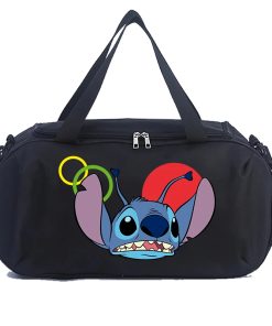 Petit Sac de Voyage noir Stitch pour enfant