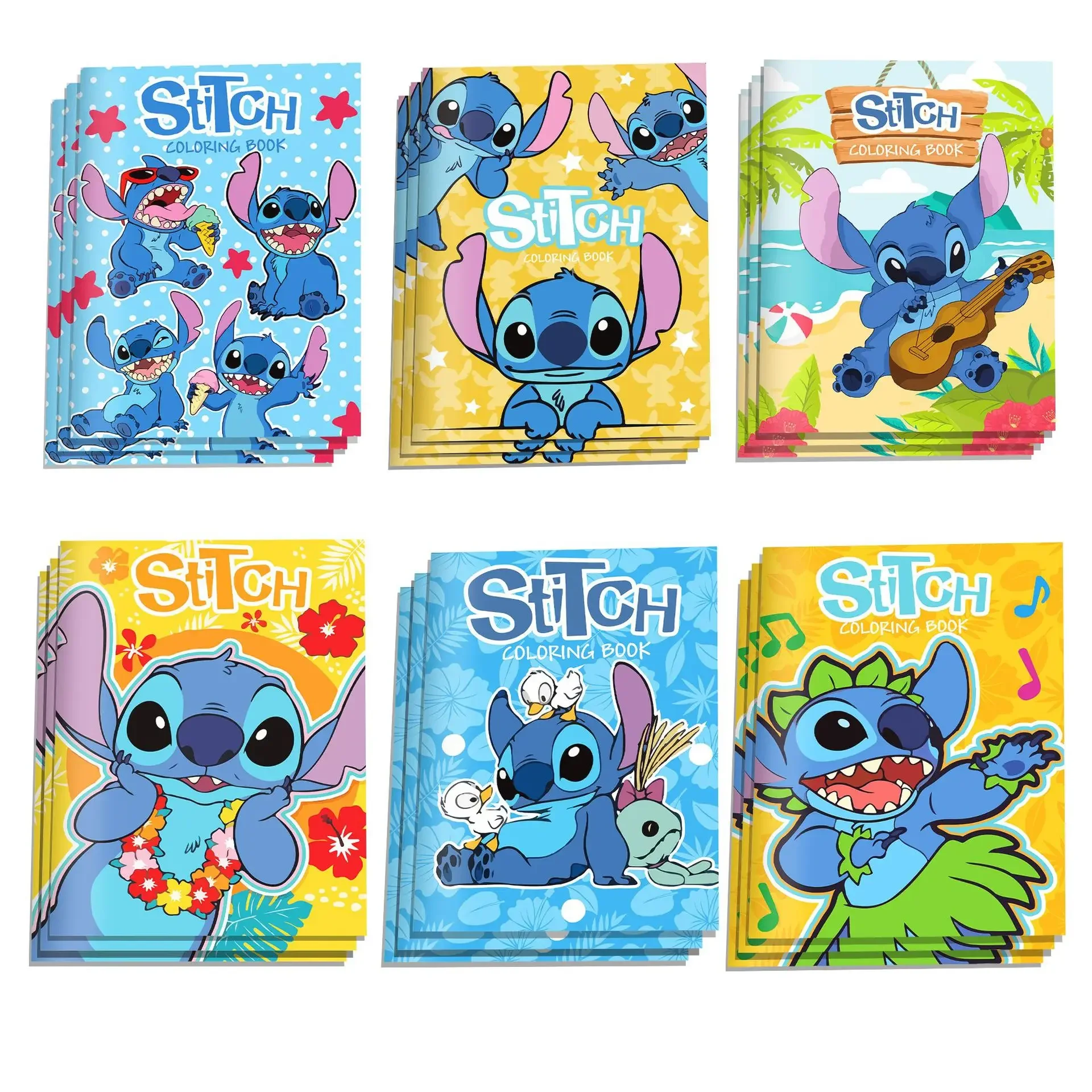 Livre Coloriage Stitch 10 6 Cahier de Coloriage Stitch pour enfant