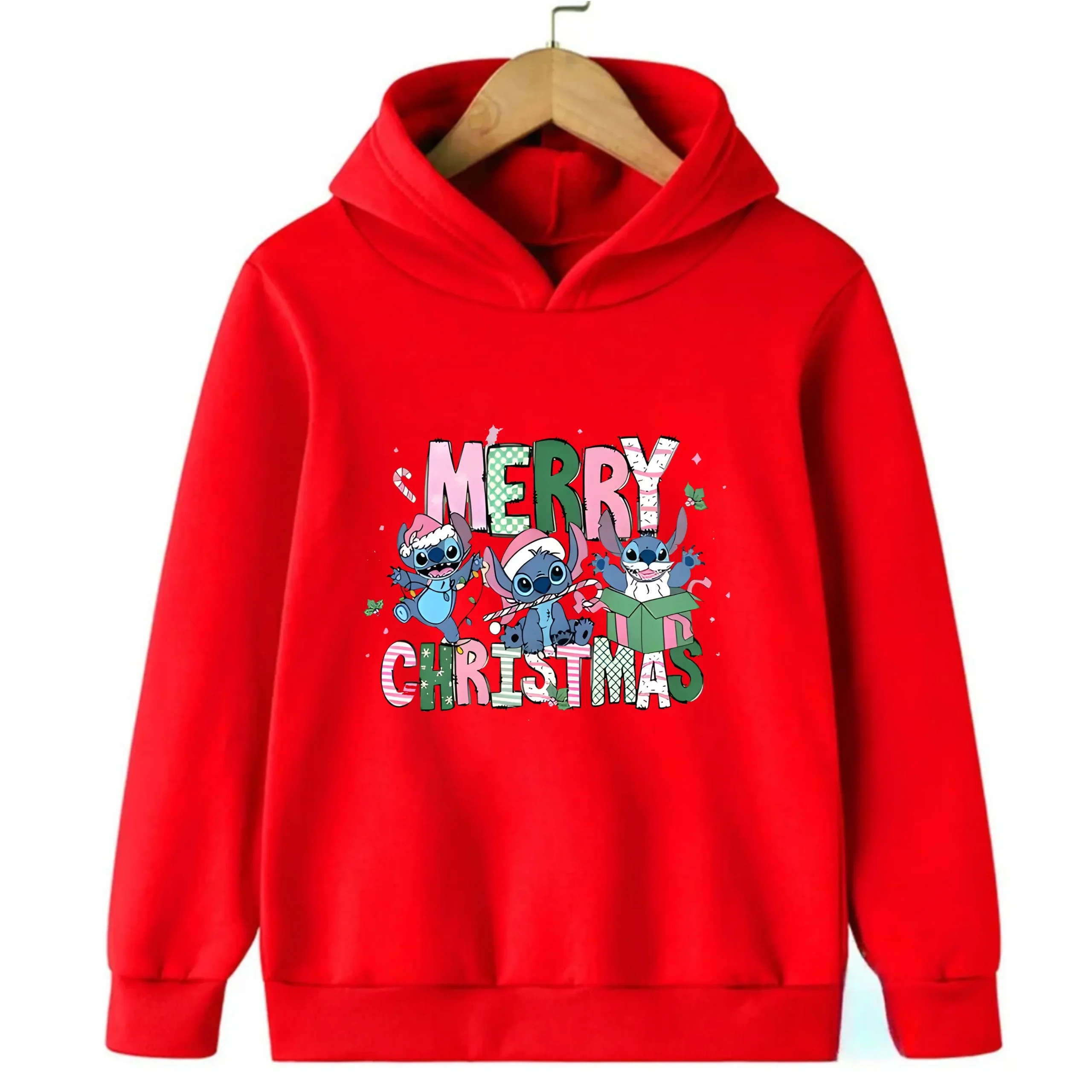 Sweat Noel Stitch Enfant 6 Sweat Noel rouge Stitch Enfant