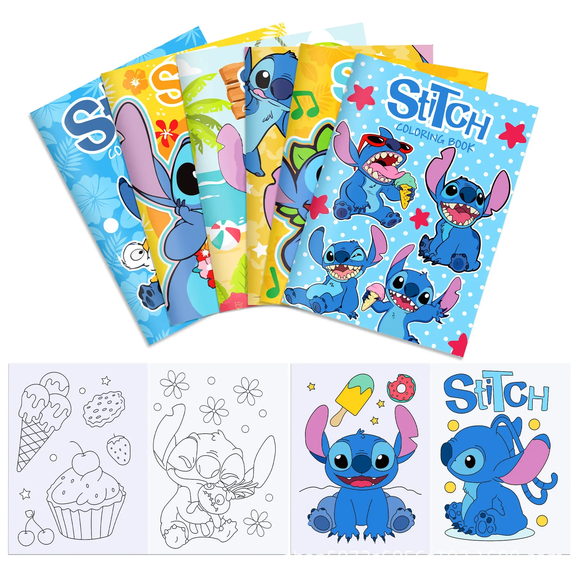 Livre Coloriage Stitch 5 Cahier de Coloriage Stitch pour enfant