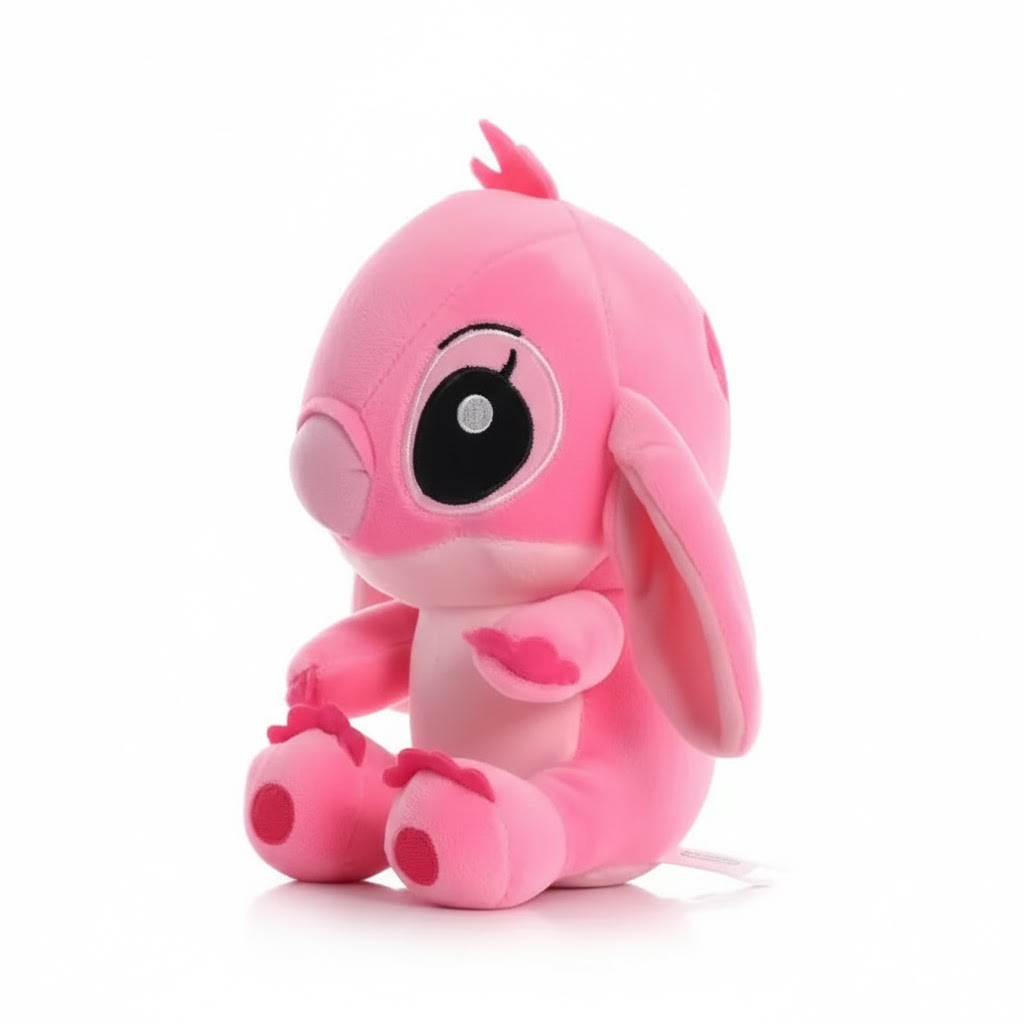 Petite Peluche Angel 3 petit peluche angel rose 20cm de côté