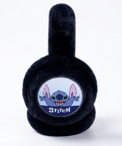 Cache Oreille Stitch Noir pour enfant